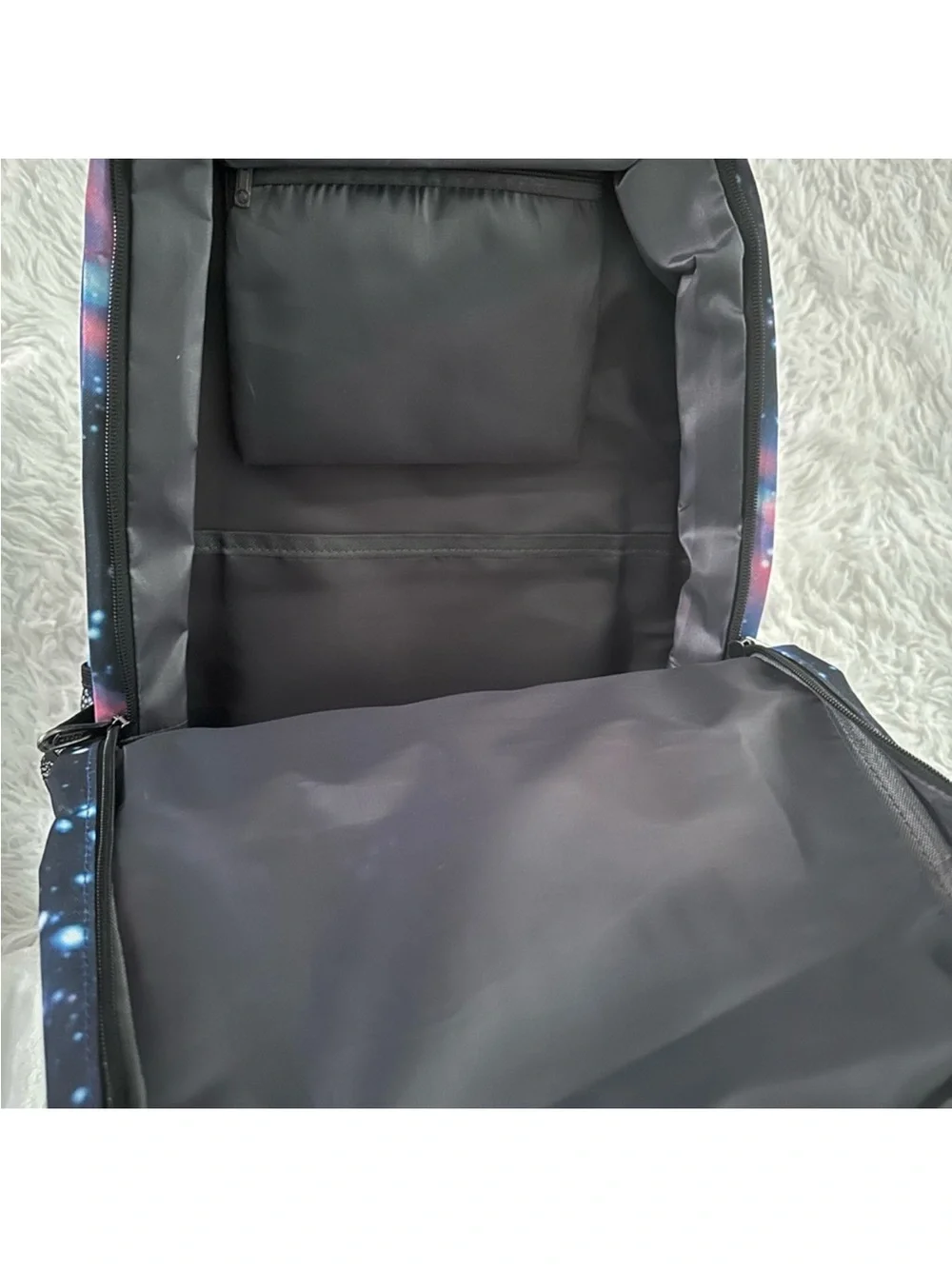 FORTNITE MULTICOLOR GLOW IN THE DARK BOOK BAG/ BACKPACK NWOT